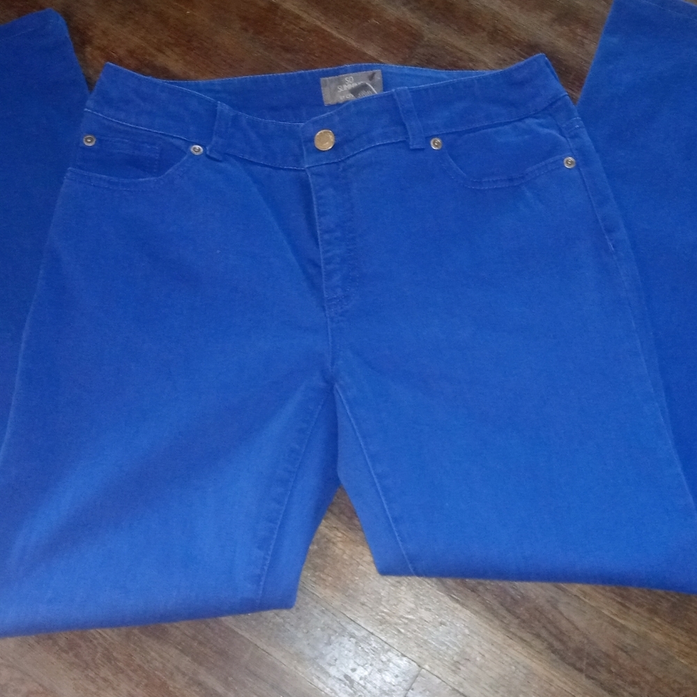 Blue Chico's So Slimming Jeans 0.5 6